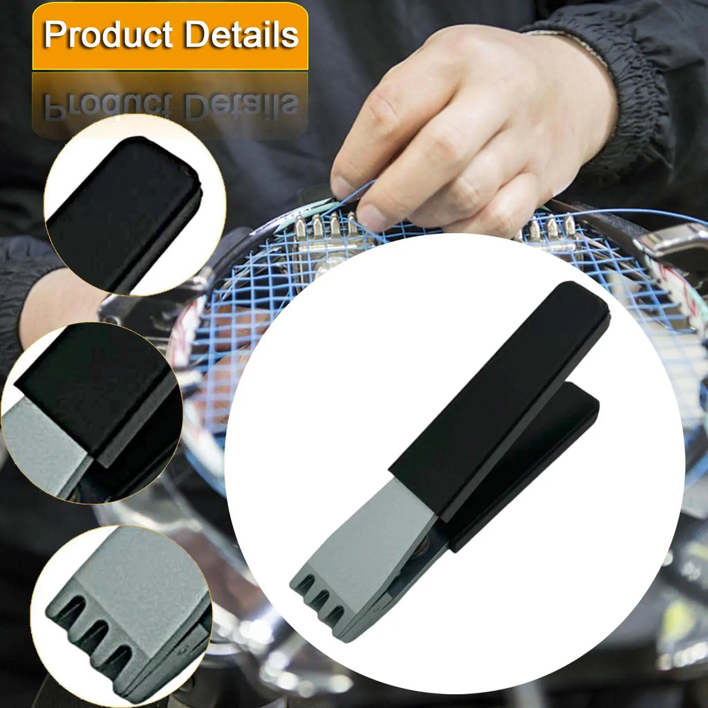 Racket Flying Clamp Stringing Tool – Tennis Badminton Squash Racket Stringing Clamp PLUSH