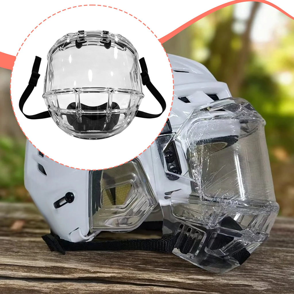 Sunnimix Full Face Hockey Helmet Visor – Anti-Fog Shield Hockey Helmet Visor PLUSH
