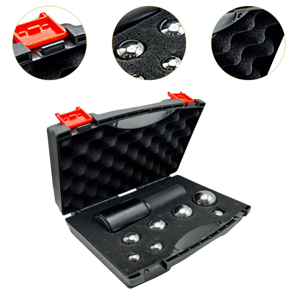 Brass Instrument Dent Repair Kit – 7-Ball Set with Storage Box Instrument Repair Kit PLUSH