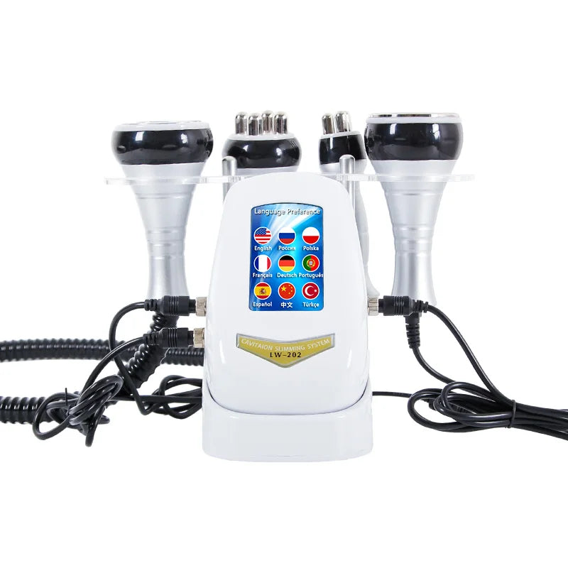 4-in-1 Ultrasonic Cavitation RF Body Contouring Machine Body Contouring Device PLUSH
