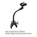 Gooseneck Microphone Holder – 360° Adjustable Clip-On Mic Stand Microphone Stand PLUSH For 28 to 40mm