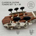 Classical Guitar Tuning Machines Chrome Pegs + Screws | Tooyful Guitar Tuning Pegs PLUSH Default Title