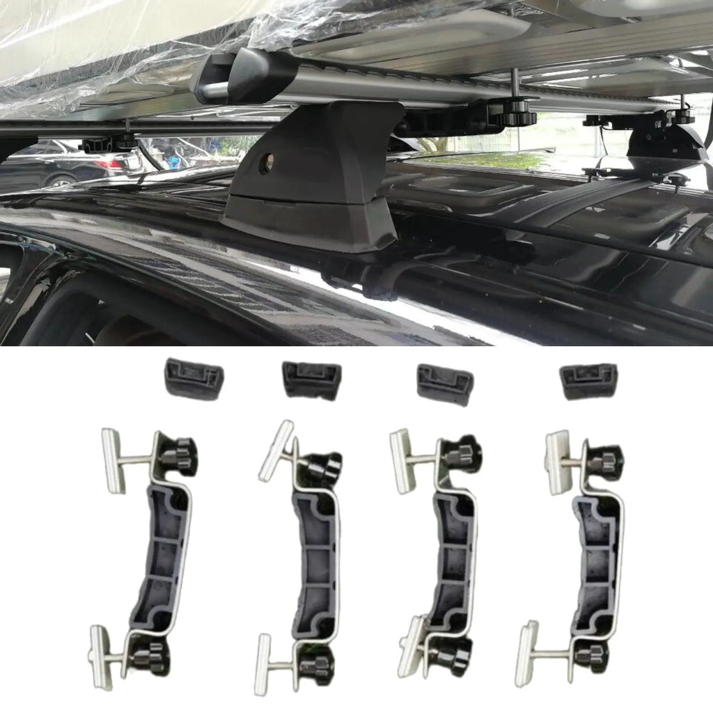 4-Pack Rooftop Tent Mounting Clips – Steel Hardware Kit Tent Mounting Hardware PLUSH