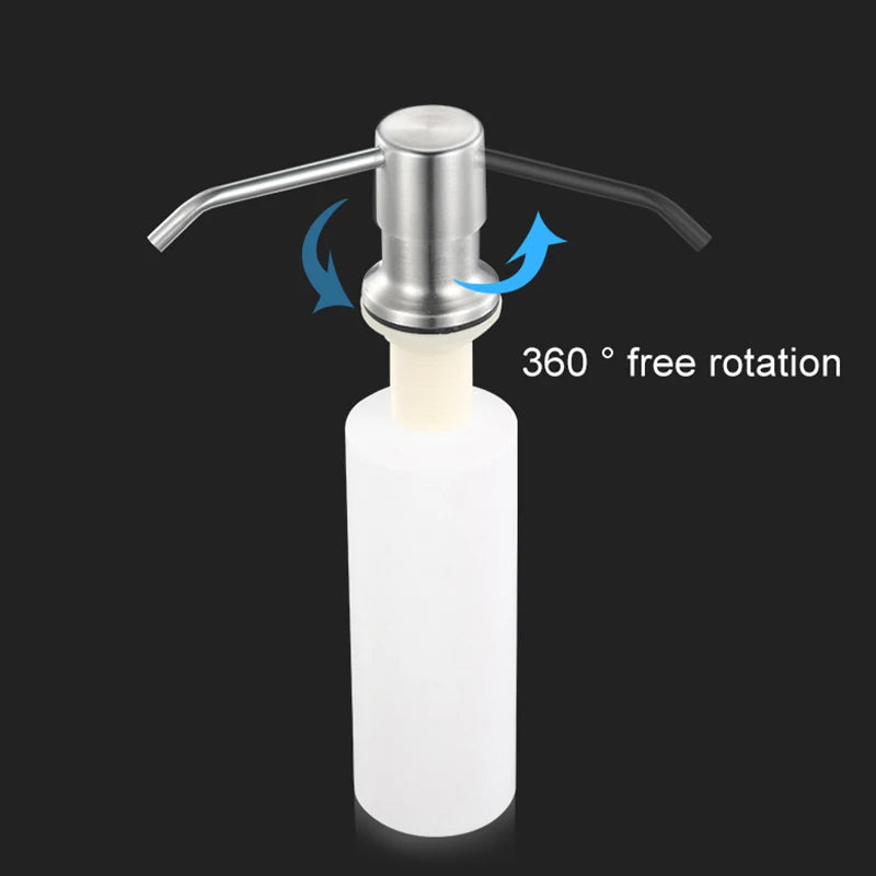 Stainless Steel Kitchen Sink Countertop Soap Dispenser Soap Dispenser PLUSH
