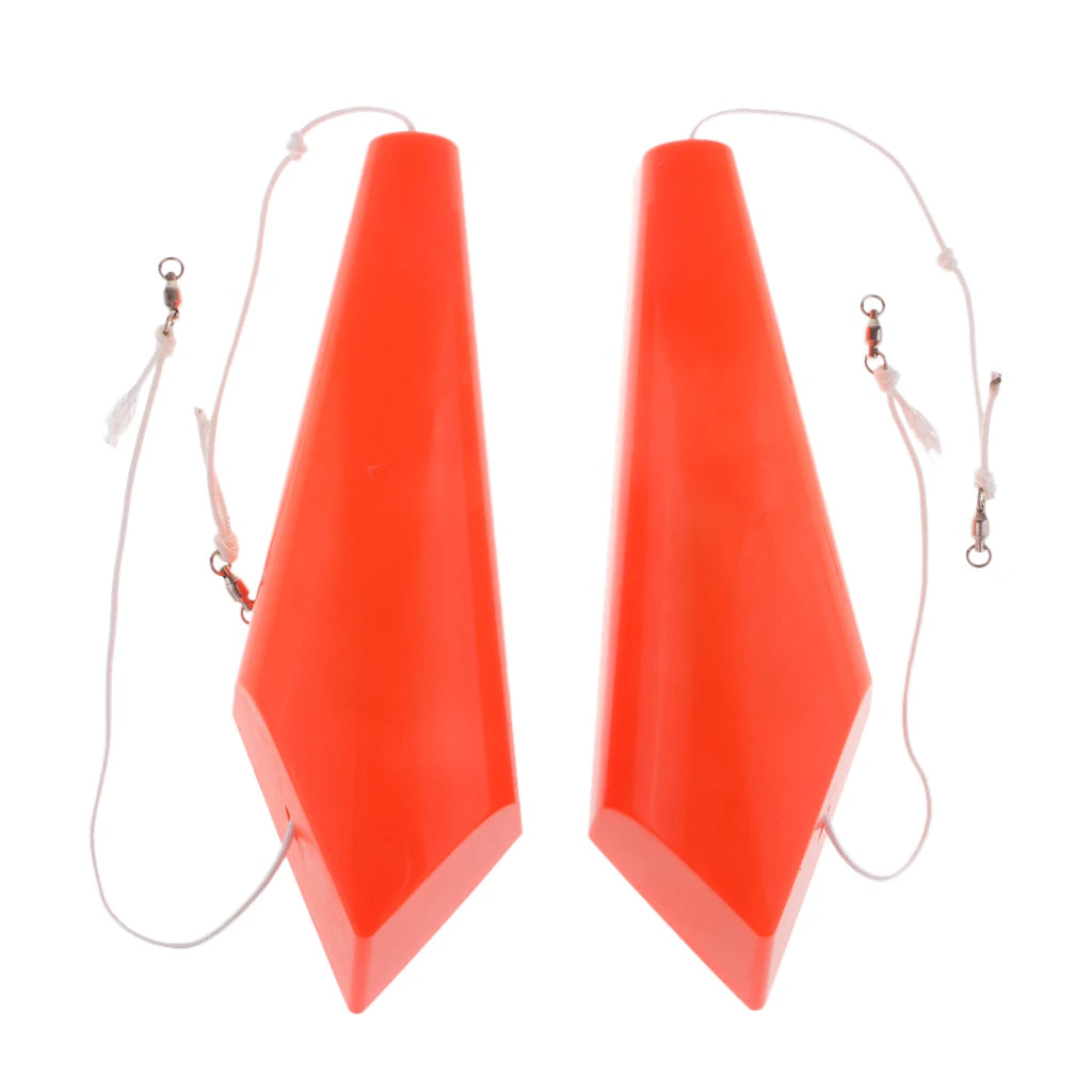 Kayak Boat Trolling Splashing Float Board Pair – Side Planers Trolling Side Planer PLUSH