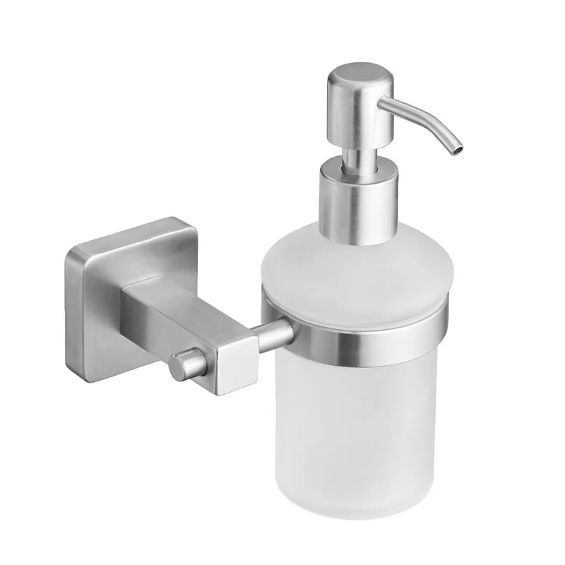 Wall Mounted Brushed Nickel Stainless Steel Soap Dispenser Soap Dispenser PLUSH L9813