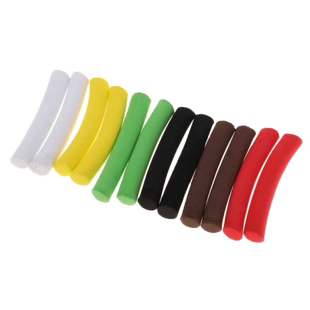 EVA Carp Fishing Foam Sticks | Zig Rig Pop-Up Baits 12pk Fishing Foam Bait PLUSH Multicolor China Mainland