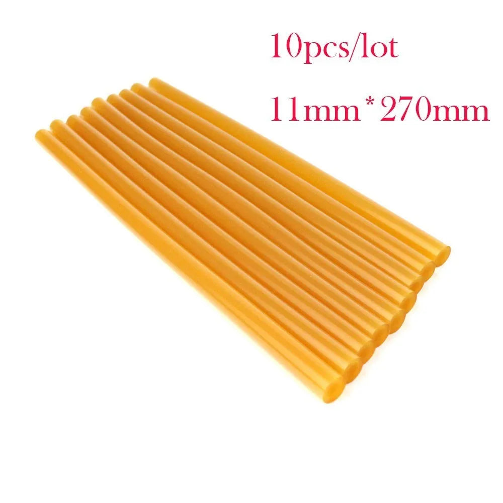 Paintless Dent Repair Silicone Glue Sticks 10pcs PDR Tabs PDR Glue Sticks PLUSH Amber 10pcs
