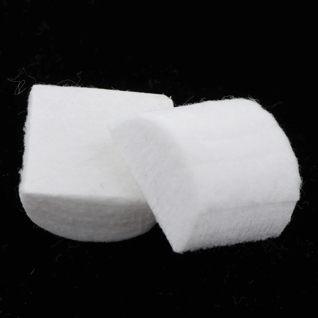 2pcs Wool Felt Bass Drum Beater Heads | Electric Drum Dampers Drum Beater Heads PLUSH China Mainland