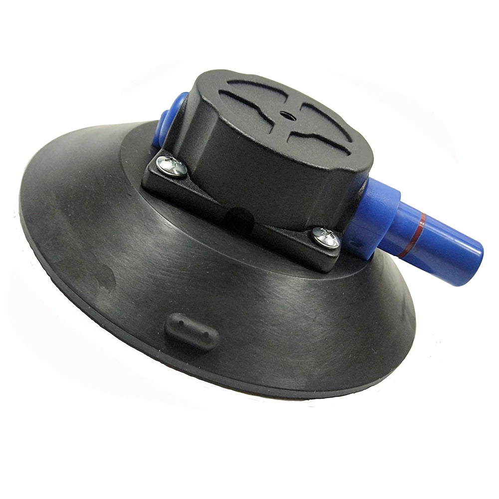 6" Vacuum Suction Cup M6 Threaded Stud & Hand Pump | Glass Mount Vacuum Suction Cup PLUSH