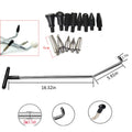 Paintless Dent Repair Tool Kit with Replaceable Heads Dent Repair Tool Kit PLUSH Red