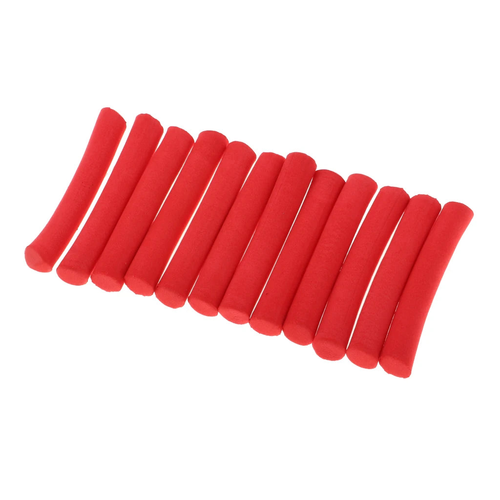 EVA Carp Fishing Foam Sticks | Zig Rig Pop-Up Baits 12pk Fishing Foam Bait PLUSH Red China Mainland
