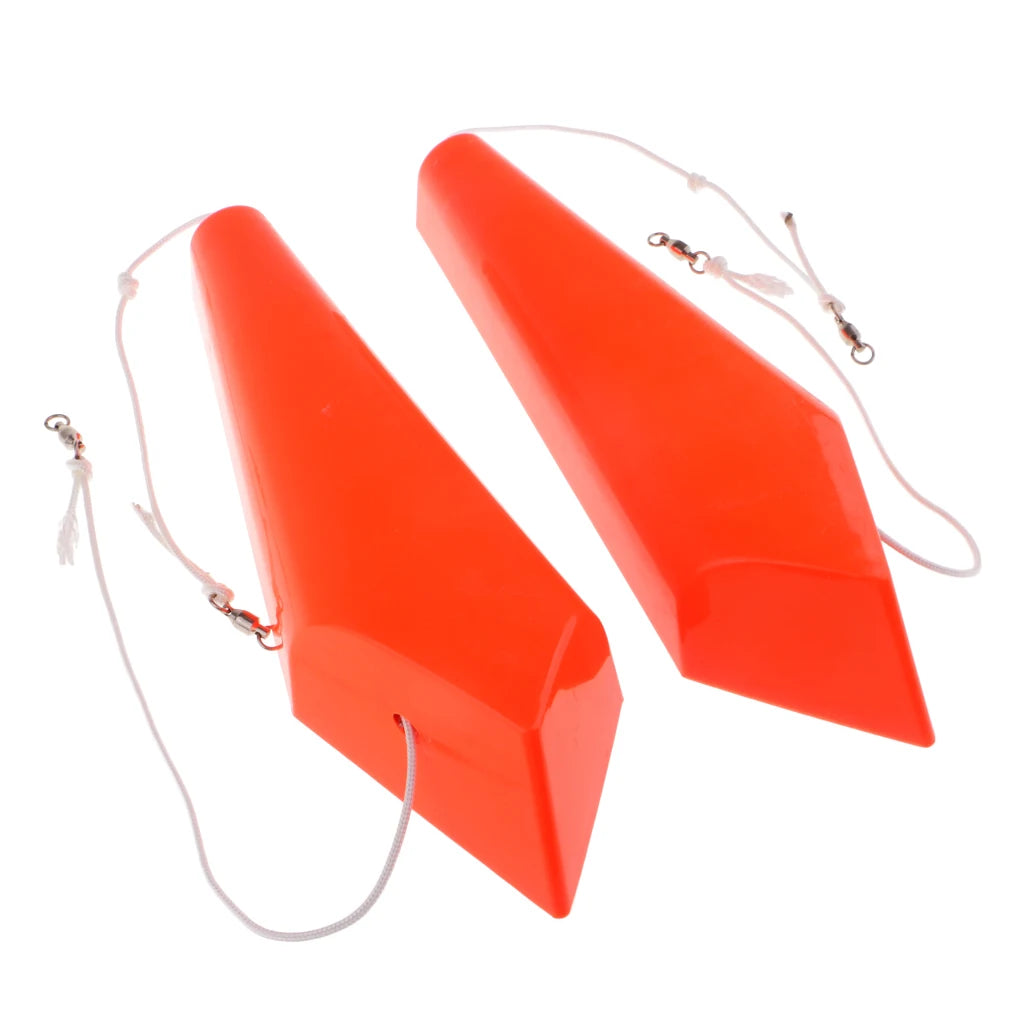 Kayak Boat Trolling Splashing Float Board Pair – Side Planers Trolling Side Planer PLUSH