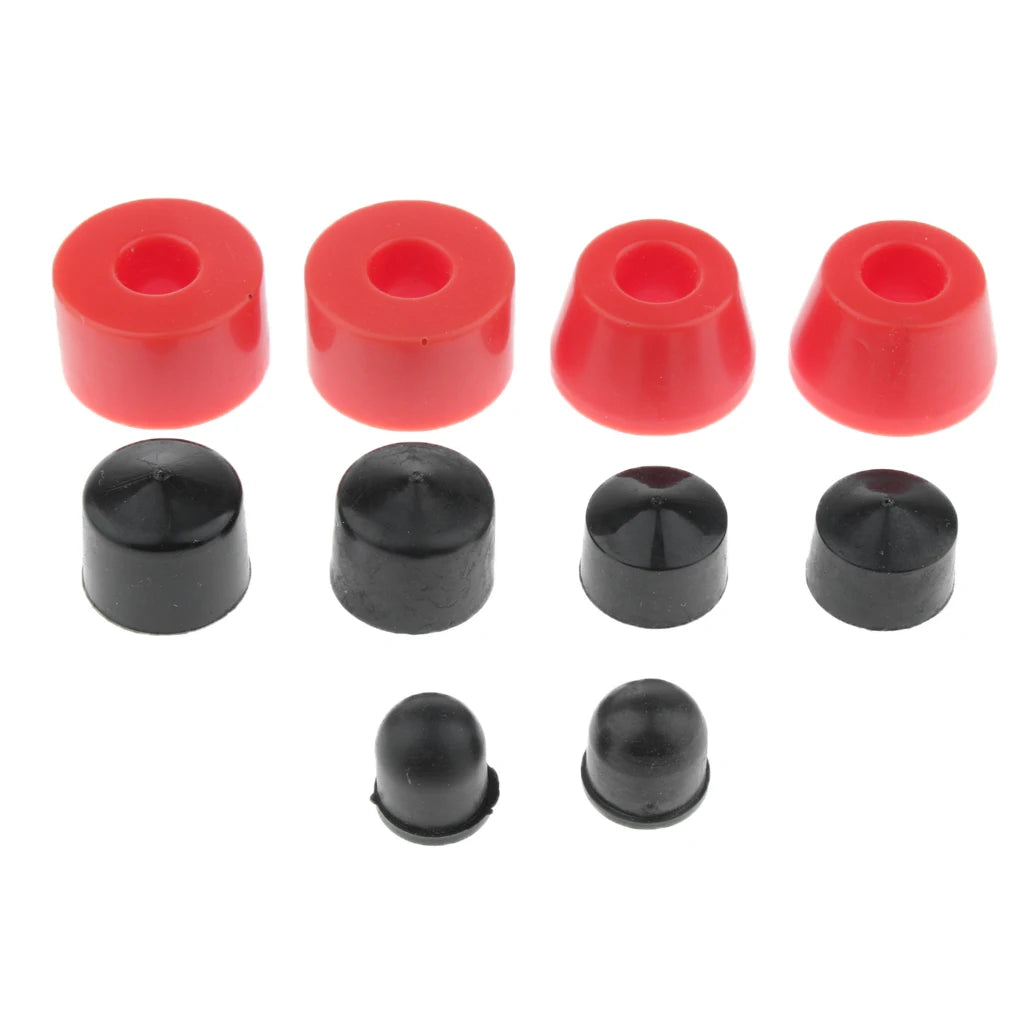 10pcs Skateboard Truck Pivot Cups & Bushing Set – PU Replacement Skateboard Truck Parts PLUSH