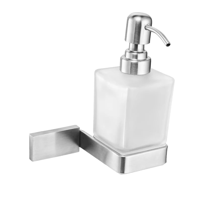 Wall Mounted Brushed Nickel Stainless Steel Soap Dispenser Soap Dispenser PLUSH L9313