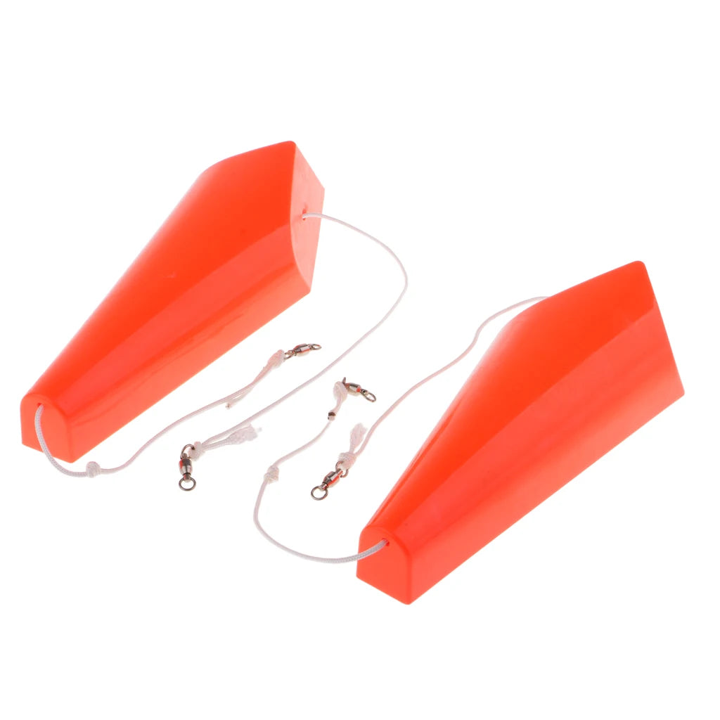 Kayak Boat Trolling Splashing Float Board Pair – Side Planers Trolling Side Planer PLUSH