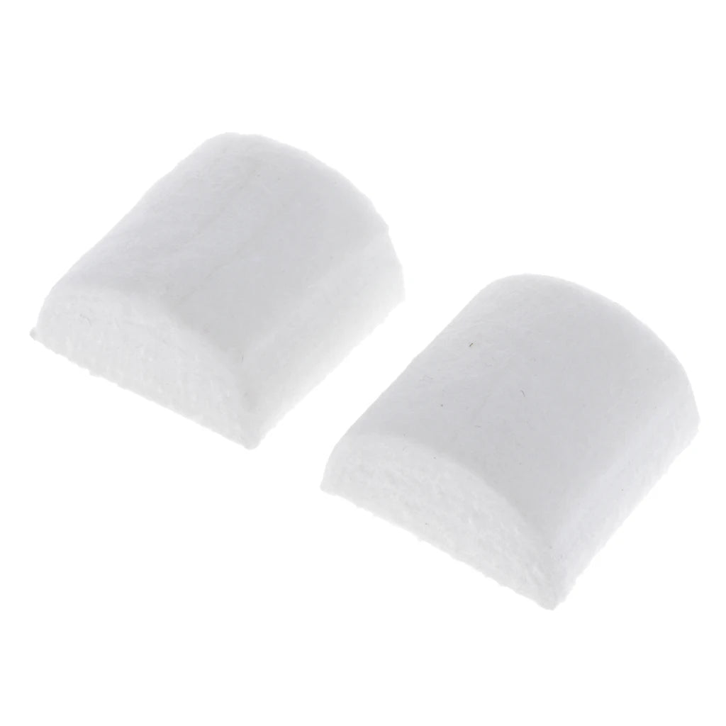 2pcs Wool Felt Bass Drum Beater Heads | Electric Drum Dampers Drum Beater Heads PLUSH