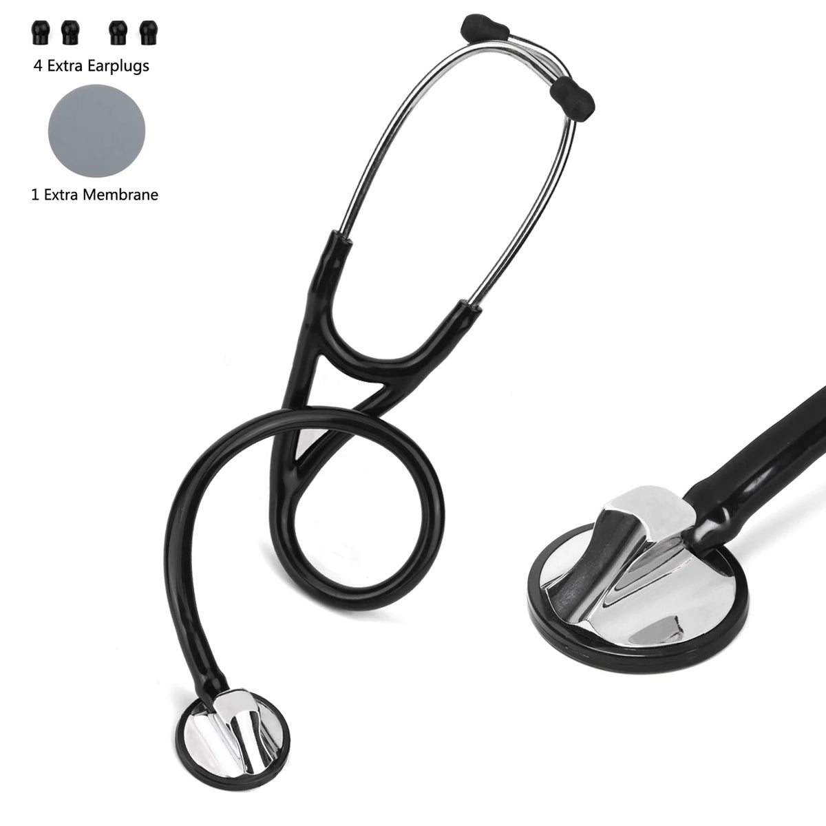 Professional Single Head Cardiology Stethoscope – Doctor & Student Medical Stethoscope PLUSH