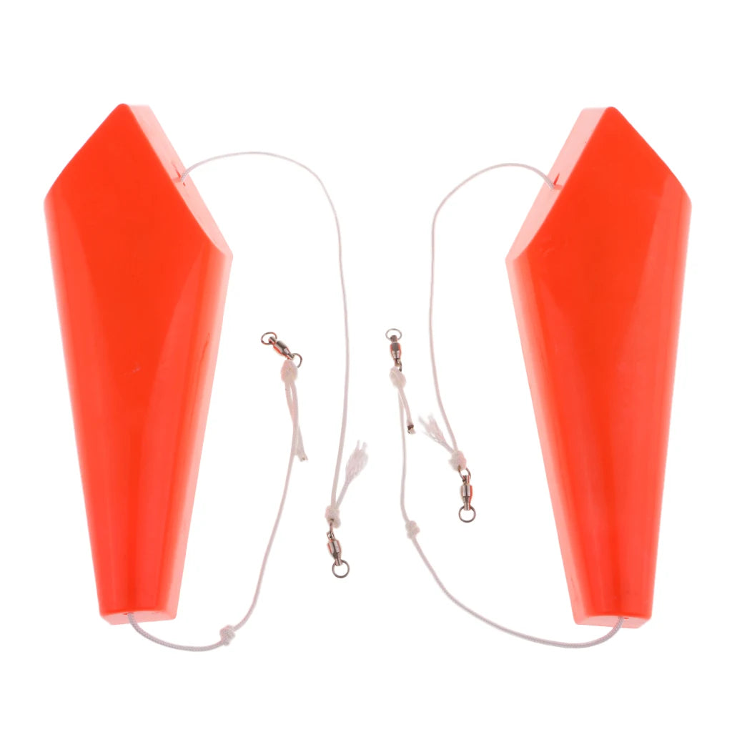 Kayak Boat Trolling Splashing Float Board Pair – Side Planers Trolling Side Planer PLUSH