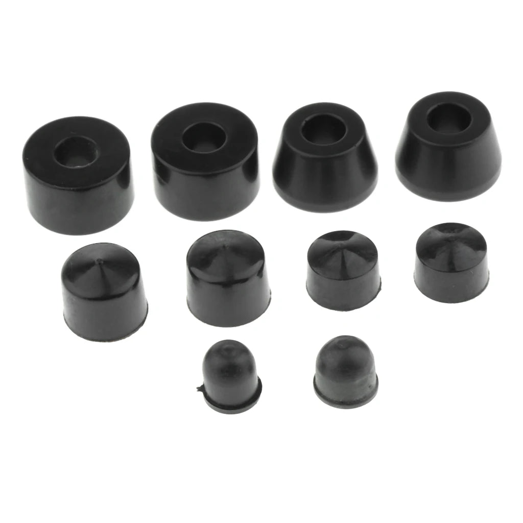 10pcs Skateboard Truck Pivot Cups & Bushing Set – PU Replacement Skateboard Truck Parts PLUSH