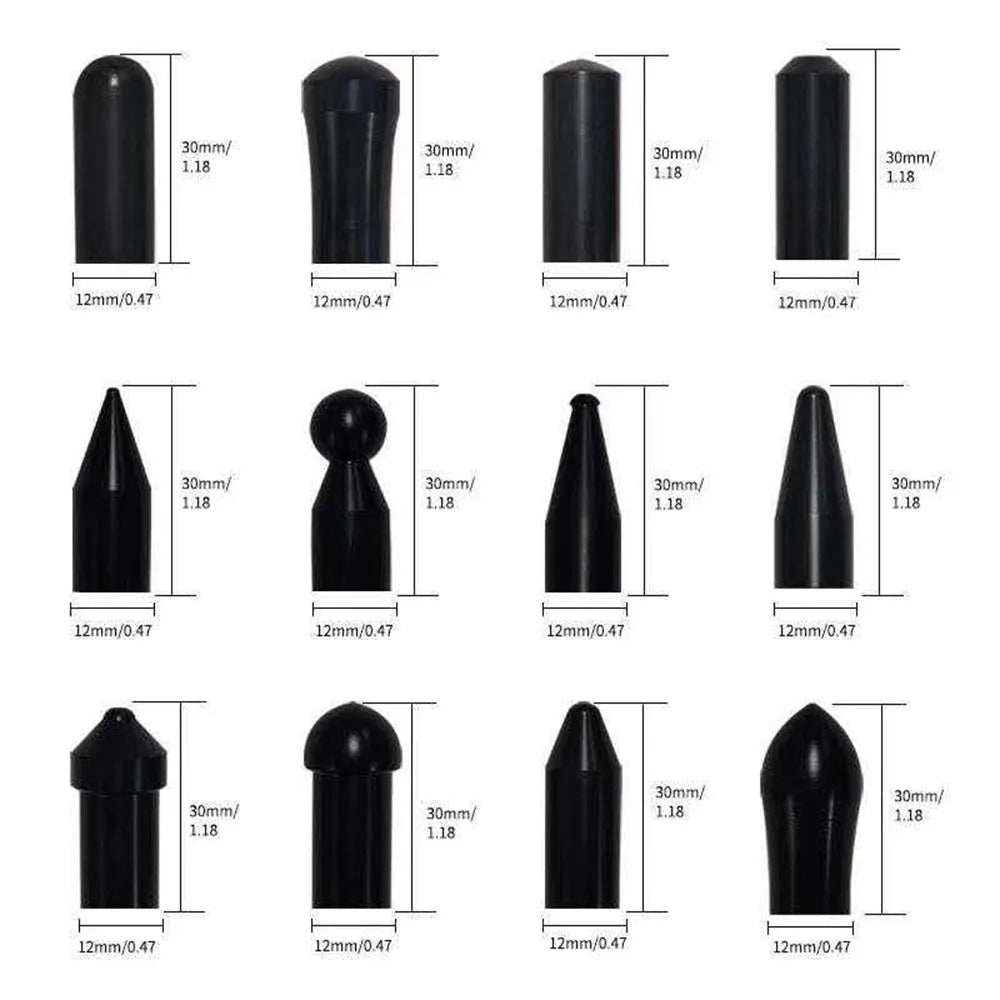 Paintless Dent Repair Kit – Hook Push Rods & Hail Puller Set Dent Repair Kit PLUSH
