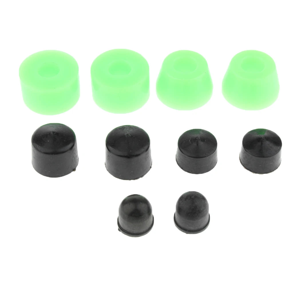 10pcs Skateboard Truck Pivot Cups & Bushing Set – PU Replacement Skateboard Truck Parts PLUSH