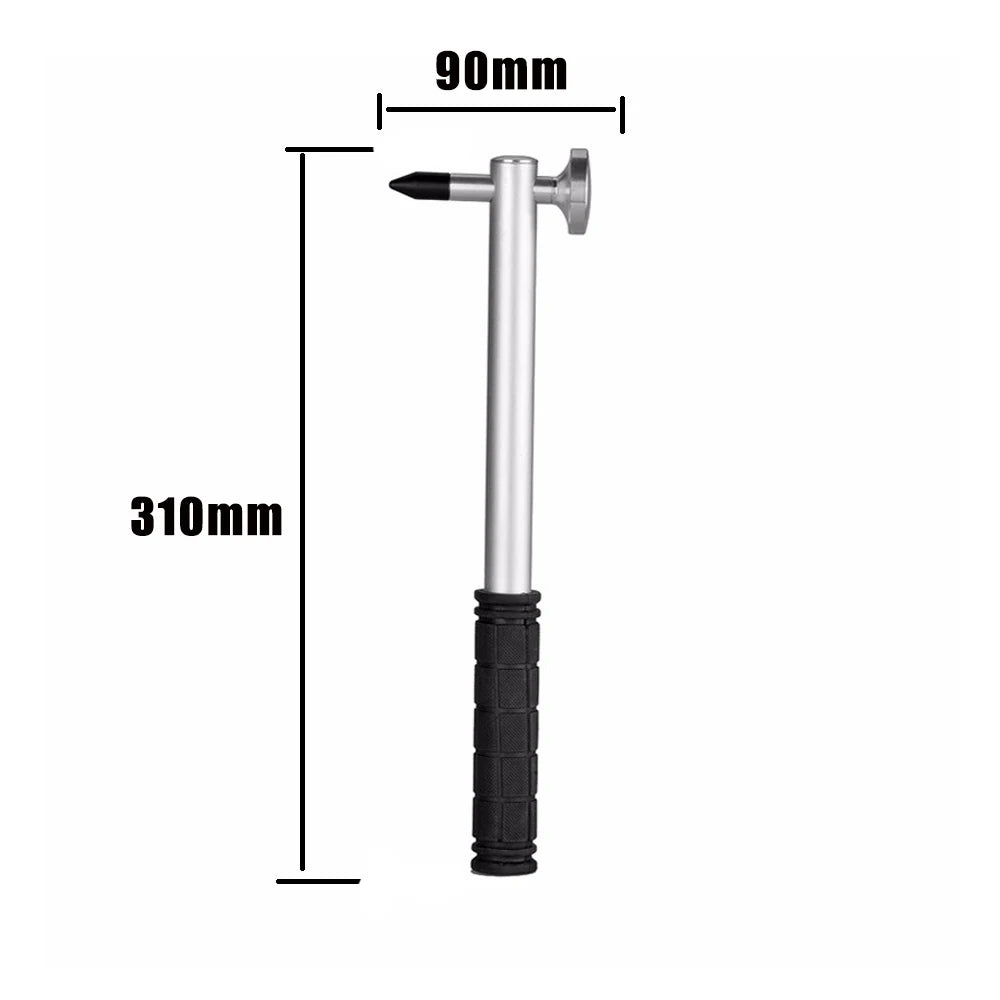 Paintless Dent Repair Kit – 9-Head Tap Down Rubber Hammer Dent Repair Kit PLUSH 10.5