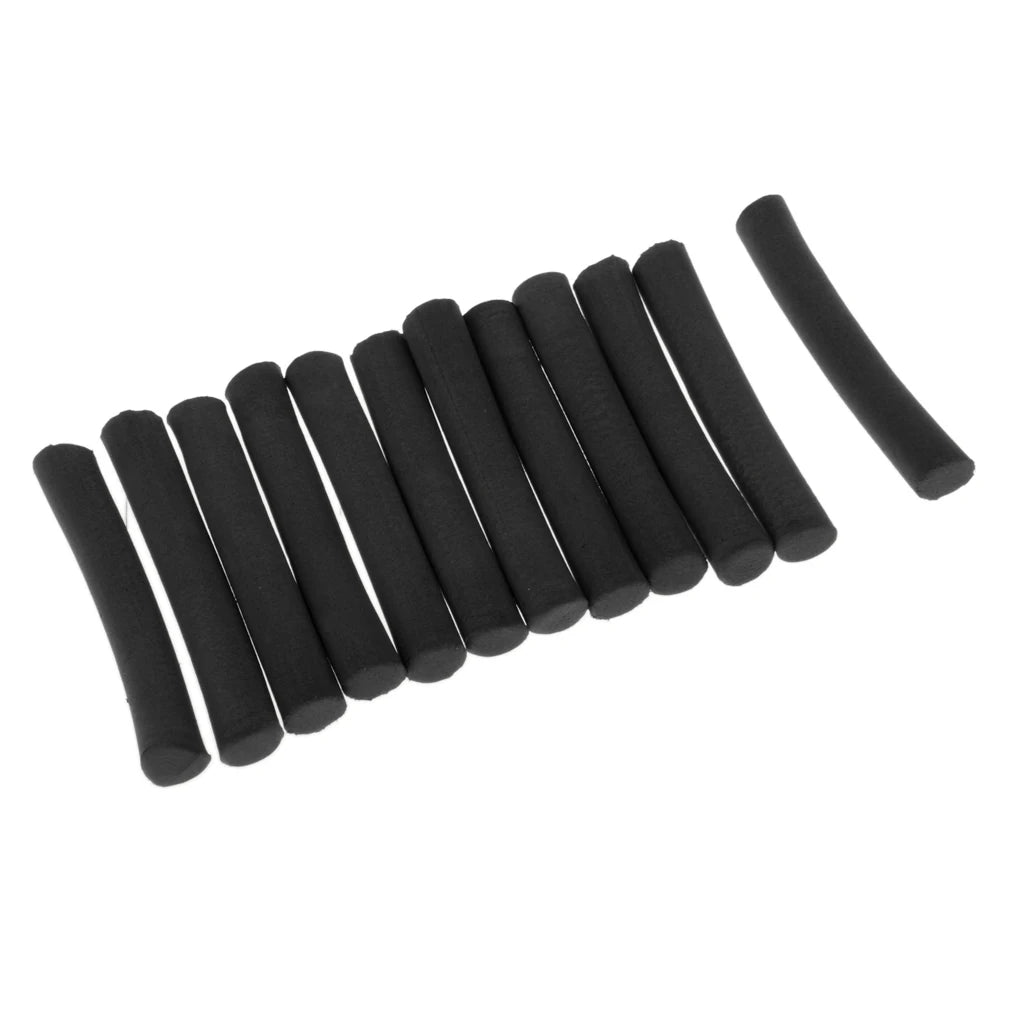 EVA Carp Fishing Foam Sticks | Zig Rig Pop-Up Baits 12pk Fishing Foam Bait PLUSH Black China Mainland