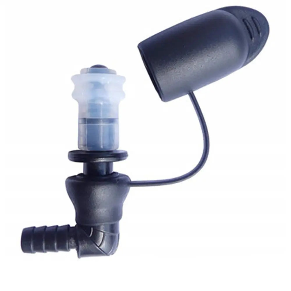 TPU Bite Valve with Cover – Hydration Bladder Mouthpiece Hydration Valve Accessory PLUSH black