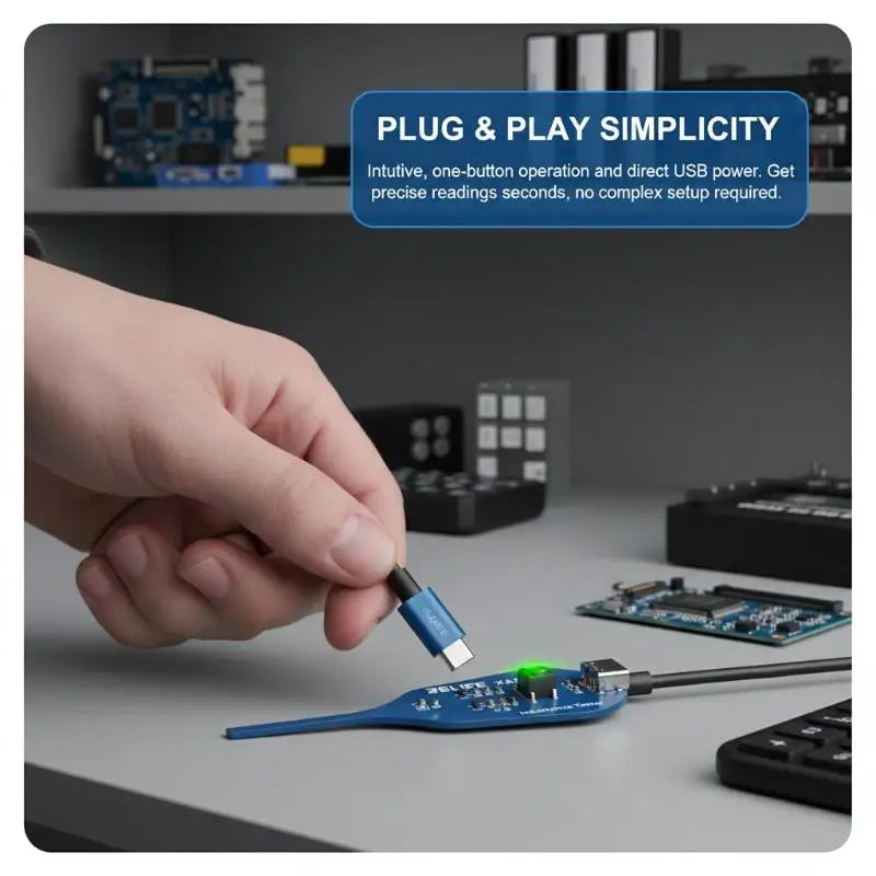 XA5 Inductance Tester – High Precision Electromagnetic Induction Tool Inductance Tester PLUSH