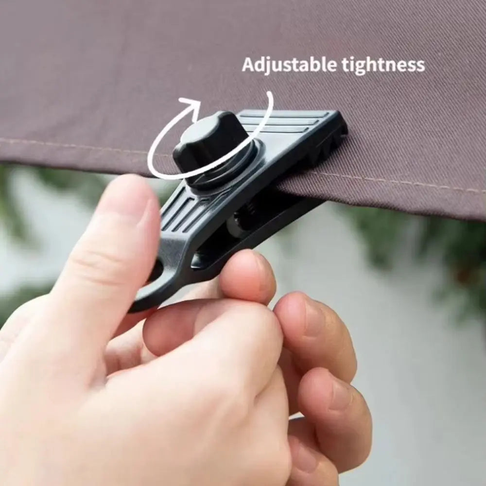 Heavy Duty Rubber Tarp Clips – Windproof Grip Clamps Tarp Grip Clips PLUSH