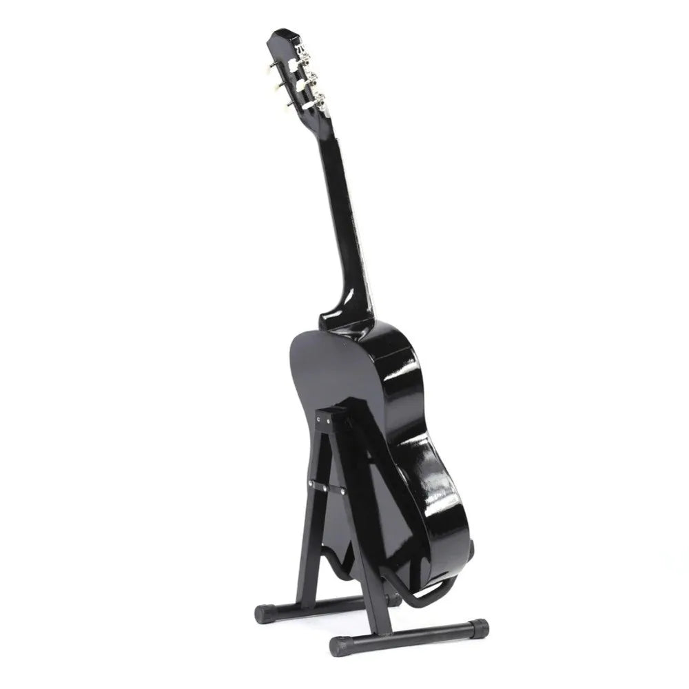 Metal A-Frame Guitar Stand – Portable Folding Floor Rack Guitar Floor Stand PLUSH