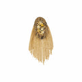 Rhinestone Tassel Shoulder Epaulettes – Unisex Fringe Brooch Shoulder Epaulette Brooch PLUSH Style B