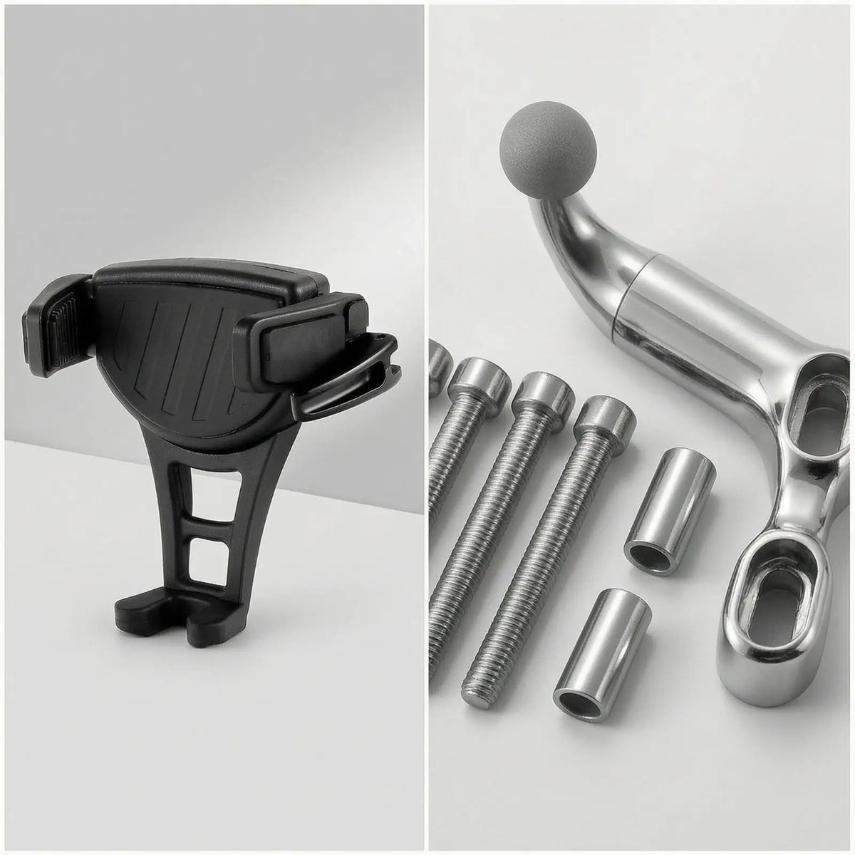 Motorcycle Phone Mount Ball Joint Adjustable – Perch Holder Motorcycle Phone Mount PLUSH