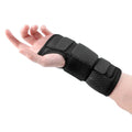 Adjustable Wrist Support Splint – Breathable Removable Brace Wrist Support Brace PLUSH Left M