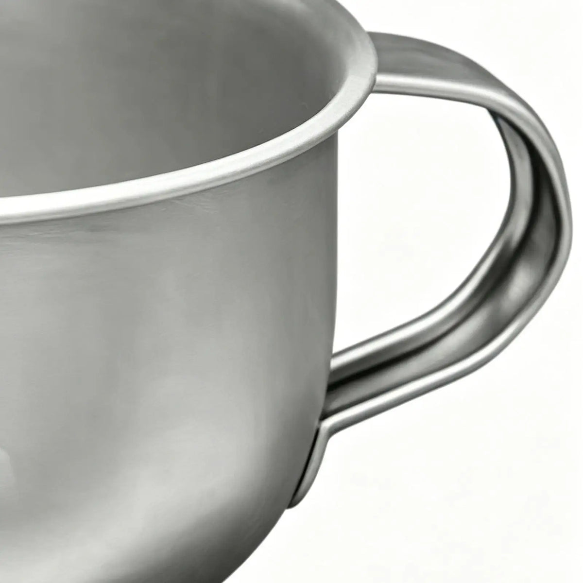 220ml Titanium Camping Mug with Handle – Lightweight Travel Cup Camping Mug PLUSH