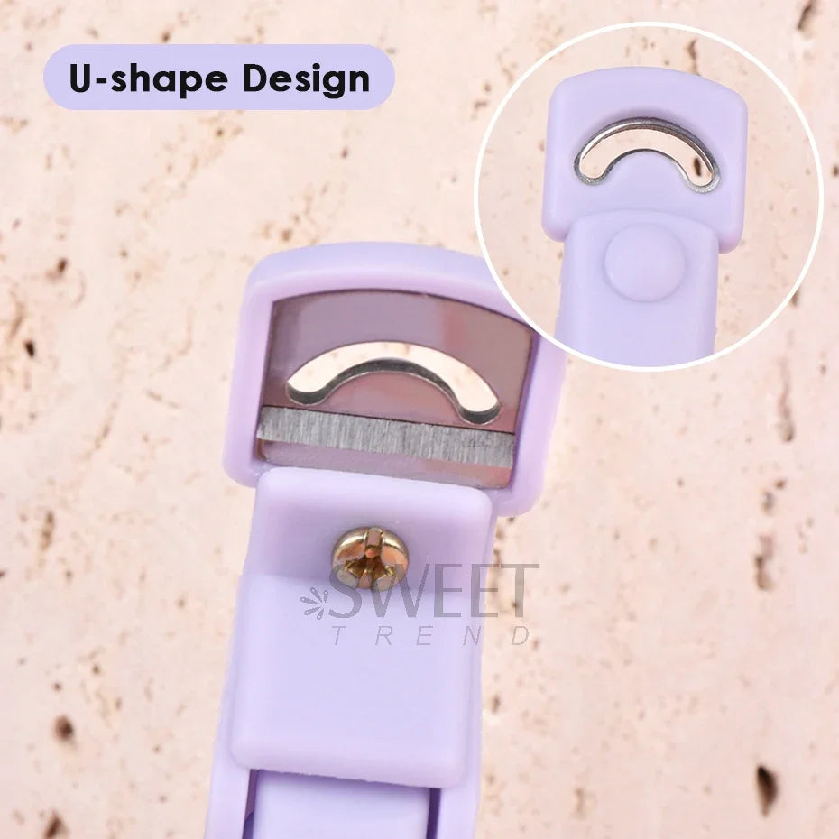U-Shaped French Nail Clipper – False Nail Tip Cutter Tool Nail Tip Clipper PLUSH