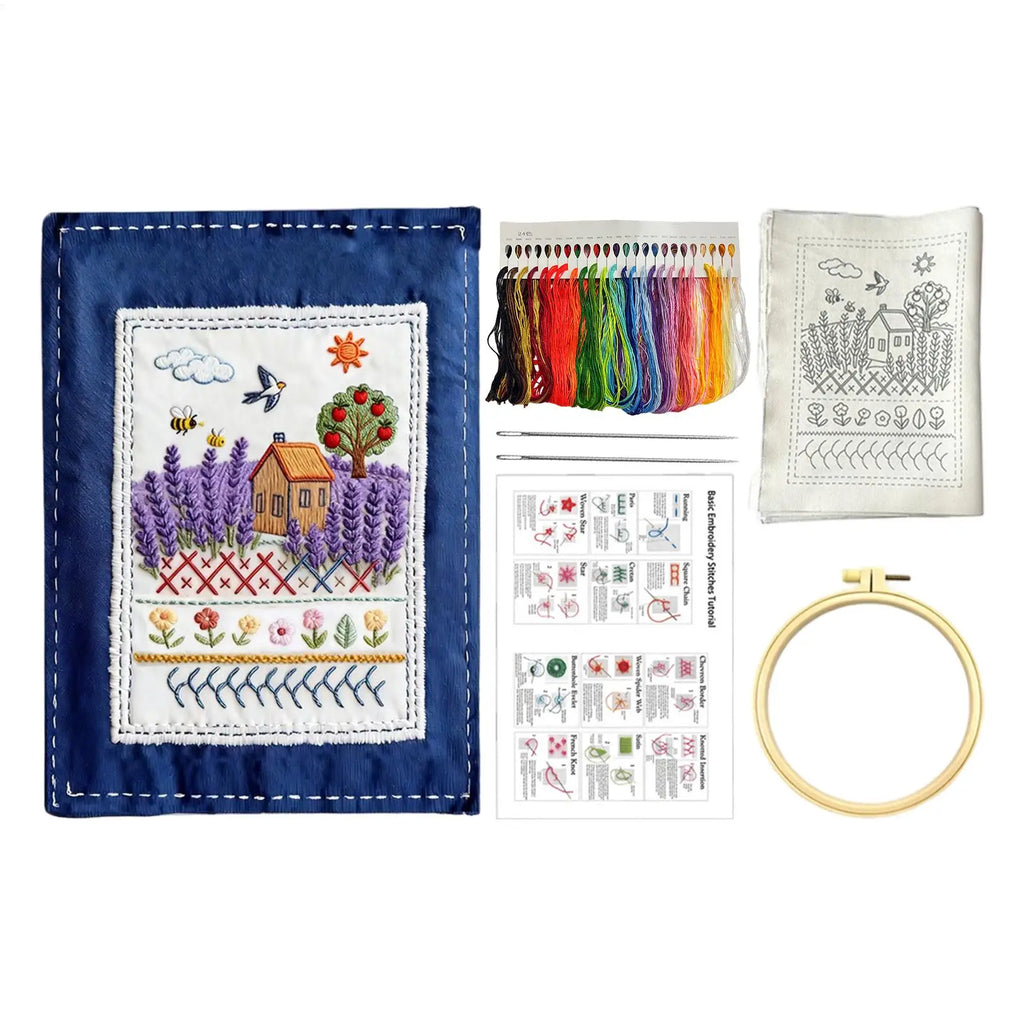 Embroidery Stitches Book for Beginners – 90+ DIY Tutorials Embroidery Tutorial Book PLUSH