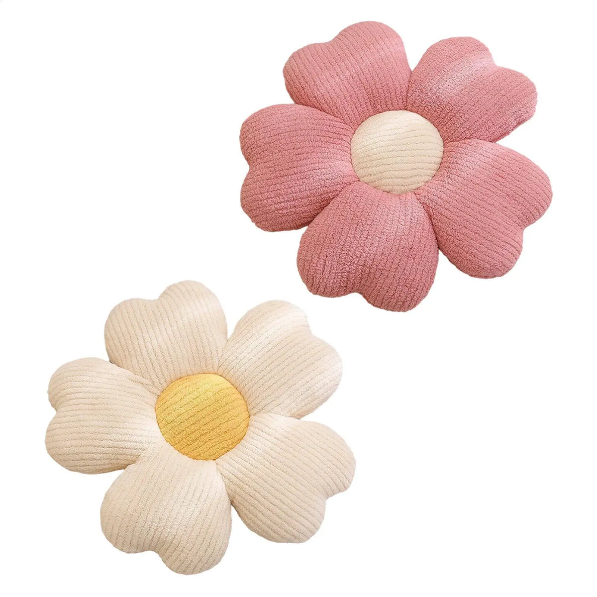 Petal Throw Pillow 40cm Colorful Flower Plush Cushion Decor Decorative Throw Pillow PLUSH