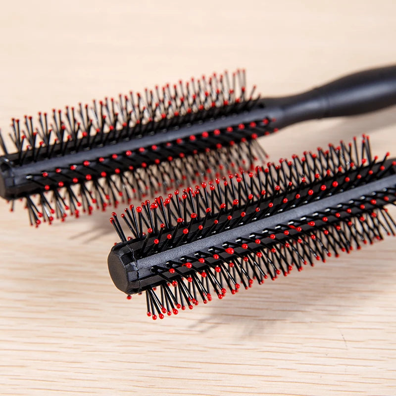 Professional Round Hair Brush – Anti-Static, Heat-Resistant Round Hair Brush PLUSH