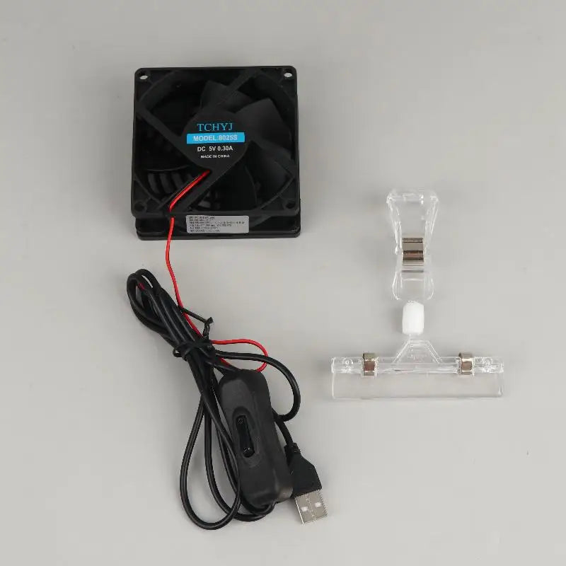 Adjustable USB Aquarium Cooling Fan – Variable Speed Fish Tank Aquarium Cooling Fan PLUSH