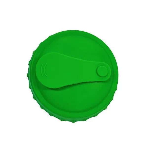 Reusable Silicone Soda Can Lid – Beer & Drink Can Stopper Silicone Can Lid PLUSH Green