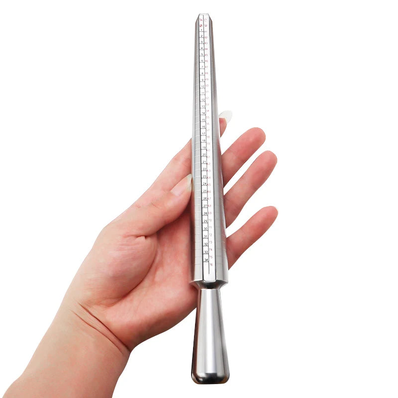 Metal Ring Sizer Mandrel Gauge – DIY Jewelry Making Tool Jewelry Making Tool PLUSH