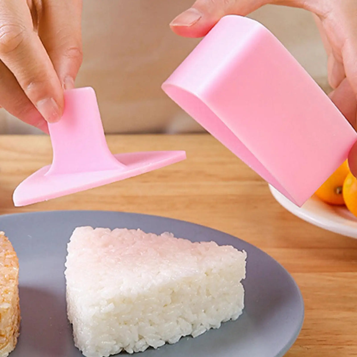 Triangle Onigiri Mold – Rice Ball Maker Press | Sushi Tool Sushi Mold Tool PLUSH