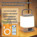 LED Night Light with Clock & Remote Control – Rechargeable LED Night Light PLUSH with Remote type B