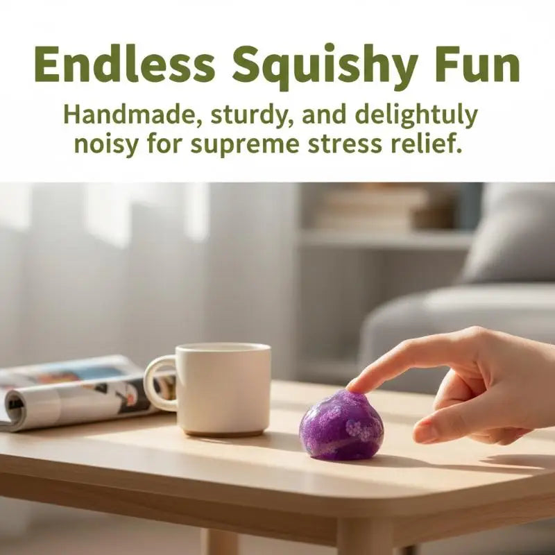 Fidget Sensory Ball Toy – Handmade Fruit Smoothie Design Fidget Sensory Toy PLUSH