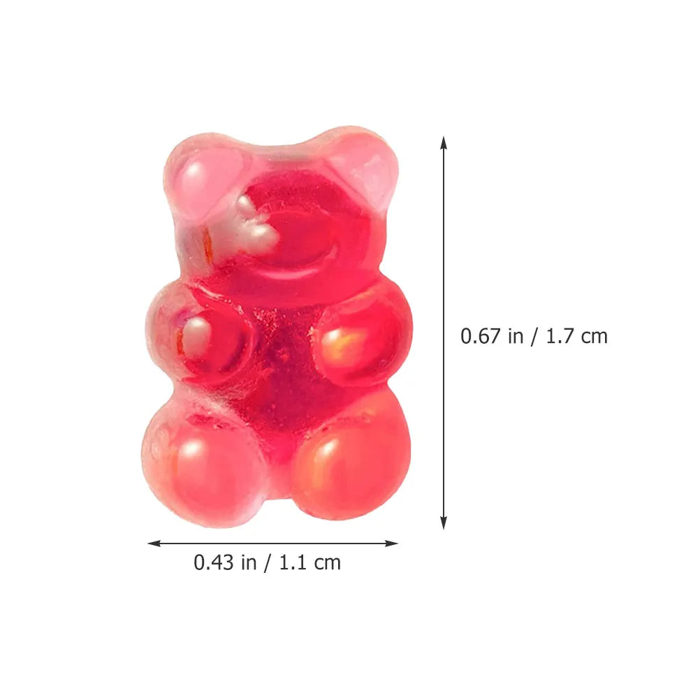 30pcs Bear Push Pins – Cute Thumb Tacks for Cork Boards & Maps Decorative Push Pins PLUSH