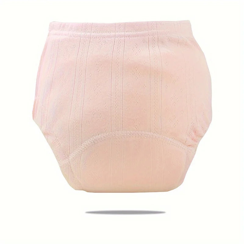 3-Pack Cotton Training Pants – Washable Cloth Diapers 0–3 Yrs Training Pants PLUSH