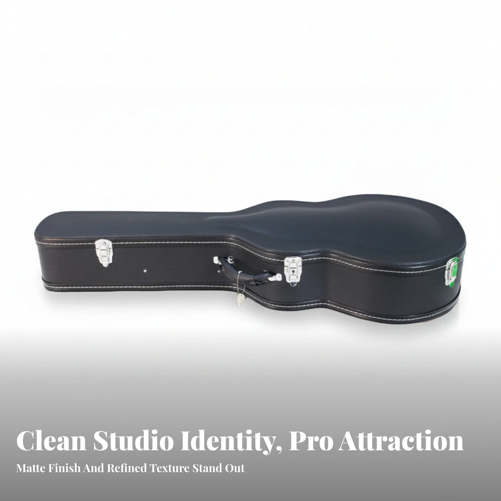 Hardshell Acoustic Guitar Case – Waterproof 42/43 Inch Hardshell Guitar Case PLUSH