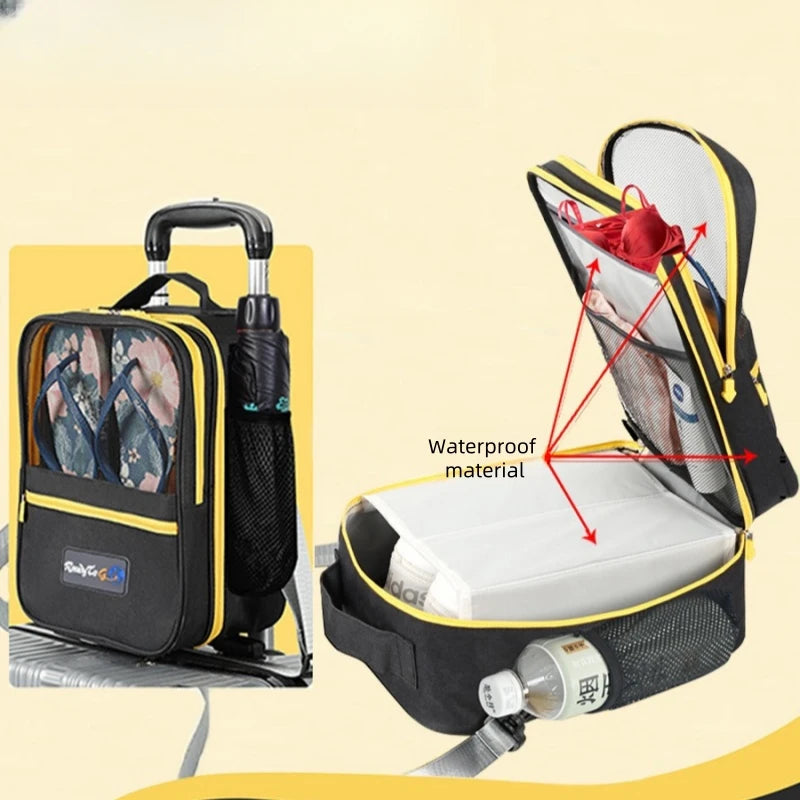Multifunctional Travel Bag – Shoe & Storage Organizer Pouch Travel Storage Bag PLUSH